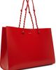 Jil Sander Jil Sander Red Tangle Shopping EW Tote - 2