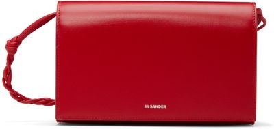 Jil Sander Jil Sander Red Tangle Wallet Bag