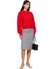 Jil Sander Jil Sander Red Wool Crew-Neck Sweater - 4