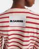 Jil Sander Jil Sander Ribbed-knit striped cotton T-shirt - 5
