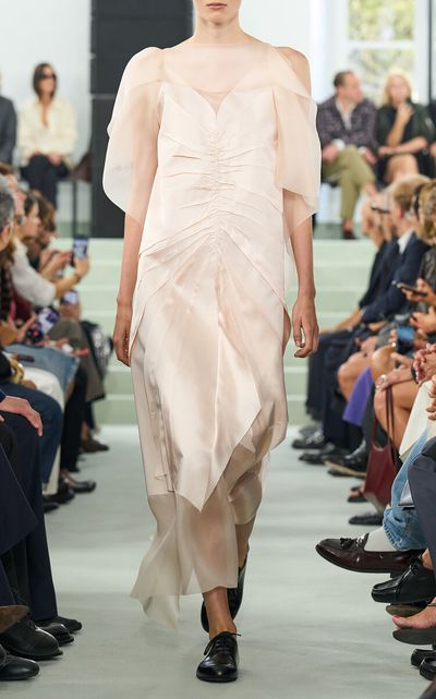 Jil Sander Jil Sander Ruched Maxi Dress