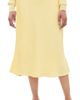 Jil Sander Jil Sander Satin Midi Skirt Pastel Yellow - 1