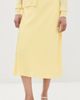 Jil Sander Jil Sander Satin Midi Skirt Pastel Yellow - 3
