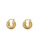 Jil Sander Jil Sander Sculpted Hoop Earrings - 1