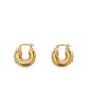 Jil Sander Jil Sander Sculpted Hoop Earrings - 2