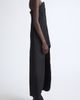 Jil Sander Jil Sander Sculpted Strapless Virgin Wool Midi Dress - 3