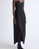 Jil Sander Jil Sander Sculpted Strapless Virgin Wool Midi Dress - 4