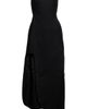 Jil Sander Jil Sander Sculpted Strapless Virgin Wool Midi Dress - 5
