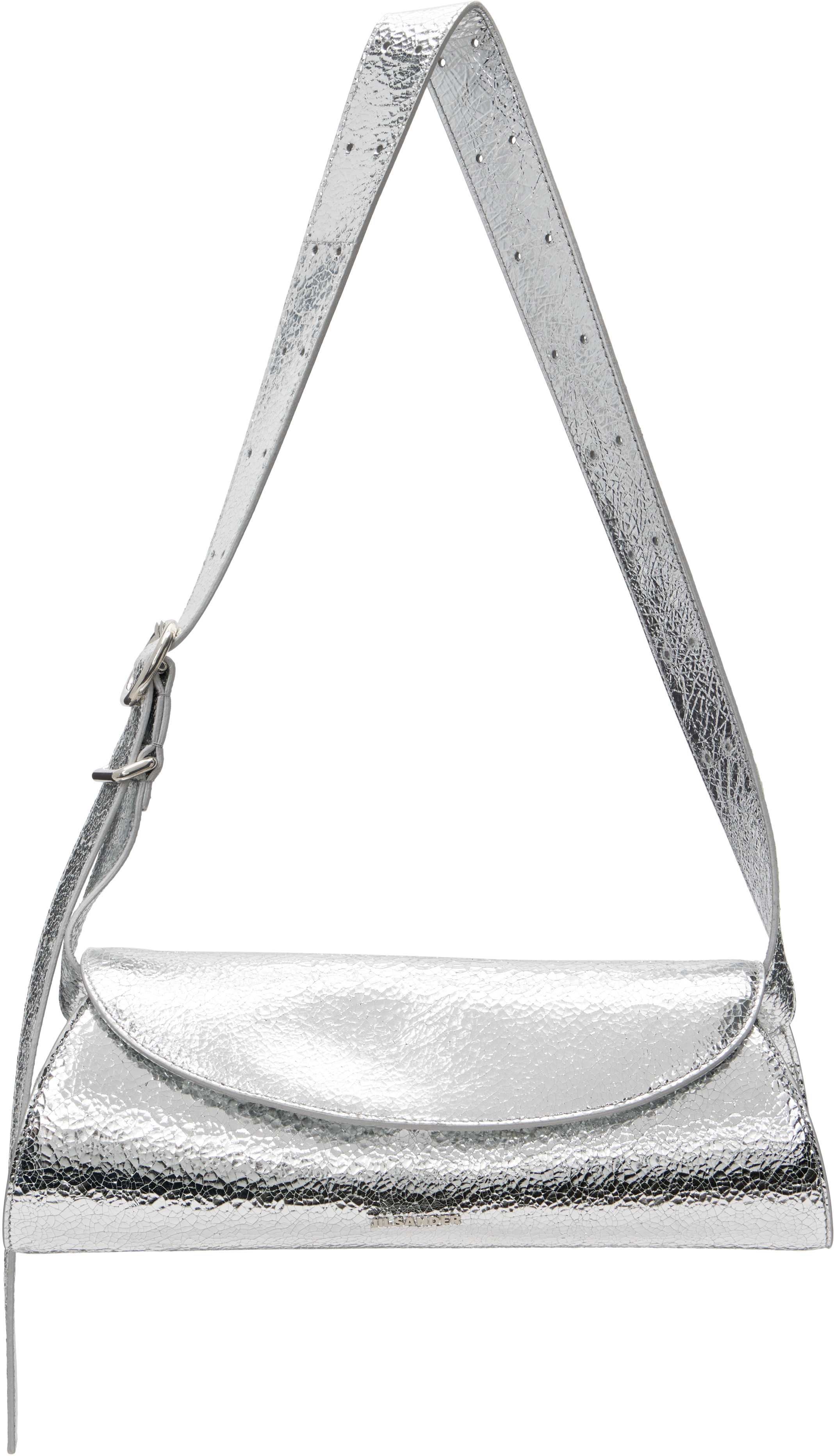 Jil Sander - Silver Small Cannolo Bag