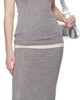 Jil Sander Jil Sander Silver Small Cannolo Bag - 4