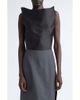 Jil Sander Jil Sander Sleeveless Silk & Wool Top - 1