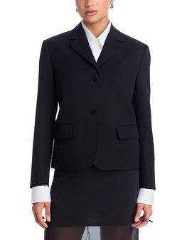 Jil Sander Jil Sander Slim Cropped Blazer