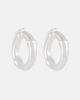Jil Sander Jil Sander Small Bamboo hoop earrings - 1