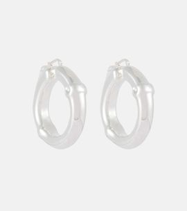 Jil Sander Jil Sander Small Bamboo hoop earrings