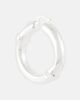 Jil Sander Jil Sander Small Bamboo hoop earrings - 5