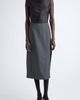 Jil Sander Jil Sander Straight Wool & Mohair Midi Skirt - 2