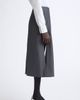 Jil Sander Jil Sander Straight Wool & Mohair Midi Skirt - 4