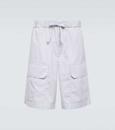 Jil Sander Jil Sander Striped cotton Bermuda shorts