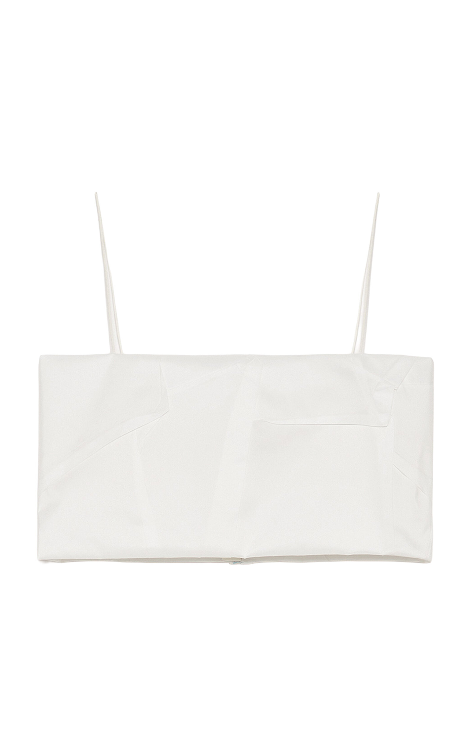 Jil Sander Jil Sander Structured Crop Top