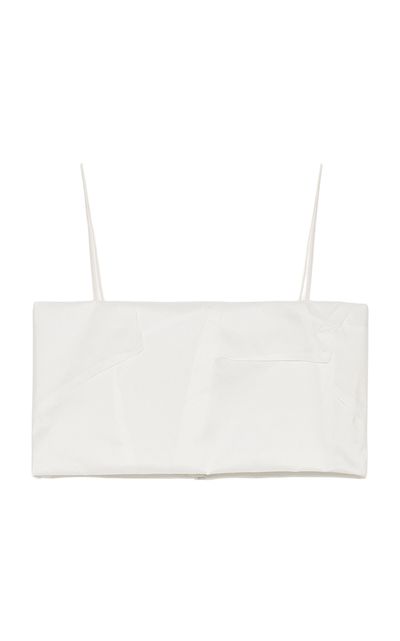 Jil Sander Jil Sander Structured Crop Top
