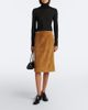 Jil Sander Jil Sander Suede midi skirt - 2