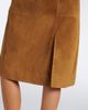 Jil Sander Jil Sander Suede midi skirt - 4