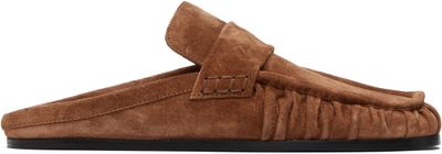 Jil Sander Jil Sander Tan Moc Toe Loafers