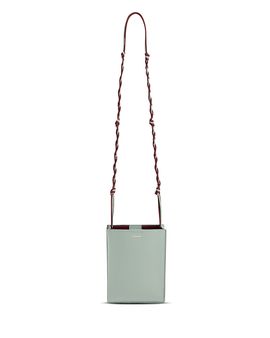 Jil Sander Jil Sander Tangle Leather Phone Shoulder Bag