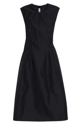 Jil Sander Jil Sander Technical Faille Midi Dress