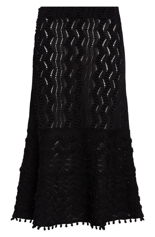 Jil Sander Jil Sander Textured Lace Knit Skirt