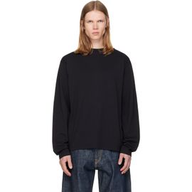 Jil Sander Jil Sander Three-Pack Black Long-Sleeved T-shirts