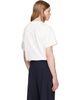 Jil Sander Jil Sander Three-Pack White Crew-Neck T-shirts - 3
