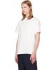 Jil Sander Jil Sander Three-Pack White Crew-Neck T-shirts - 4