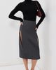 Jil Sander Jil Sander Vented Skirt Fog - 2