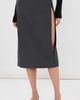 Jil Sander Jil Sander Vented Skirt Fog - 3
