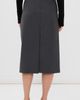 Jil Sander Jil Sander Vented Skirt Fog - 4