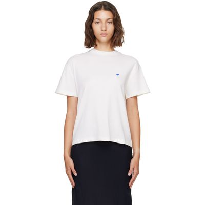 Jil Sander Jil Sander White Cotton Cashmere T-shirt