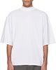 Jil Sander Jil Sander White Cotton Mock-Neck T-shirt - 1