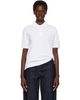 Jil Sander Jil Sander White Cotton Piquet Polo - 1