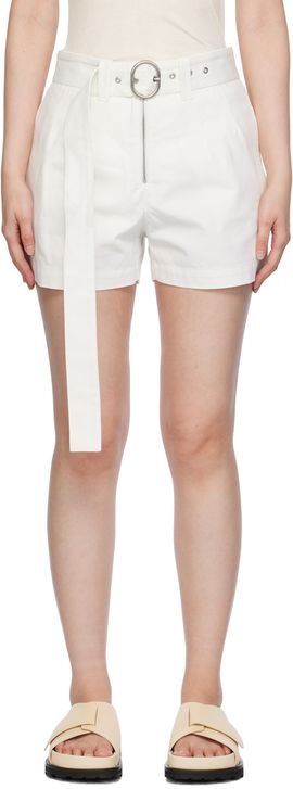 Jil Sander Jil Sander White Tailored Shorts