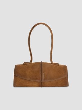 Jil Sander Jil Sander Women's Linea Suede Shoulder Bag