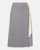 Jil Sander Jil Sander Wool-blend midi skirt - 1