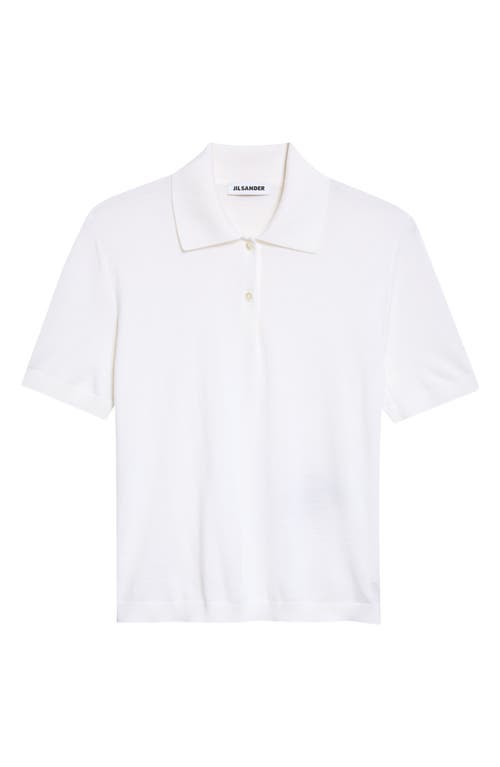 Jil Sander Jil Sander Wool Crop Polo