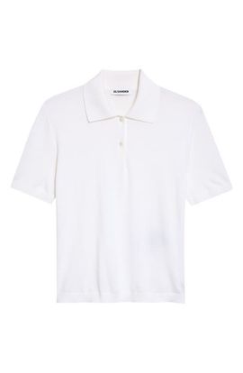Jil Sander Jil Sander Wool Crop Polo