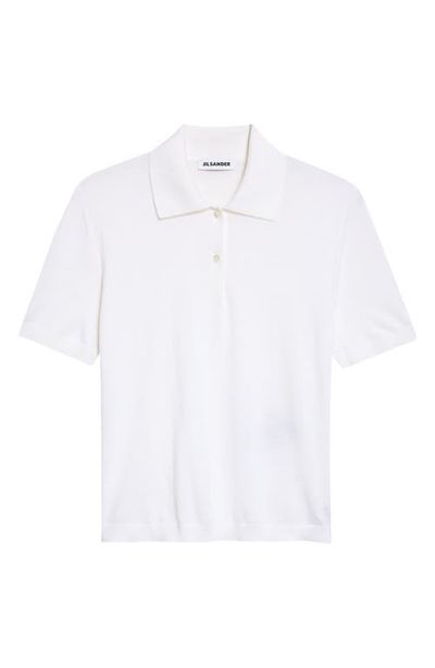 Jil Sander Jil Sander Wool Crop Polo