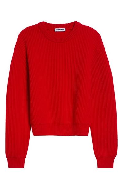 Jil Sander Jil Sander Wool Crop Sweater