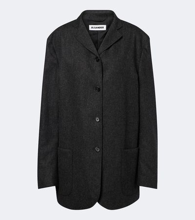 Jil Sander Jil Sander Wool flannel jacket