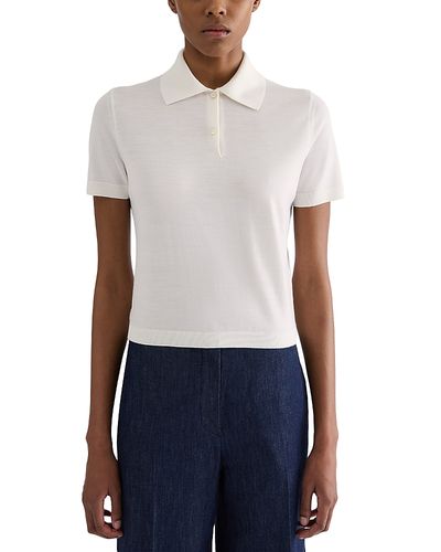 Jil Sander Jil Sander Wool Knit Polo Tee