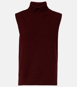 Jil Sander Jil Sander Wool turtleneck sweater vest
