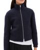 Jil Sander Jil Sander Zip Up Sweatshirt Ink - 1
